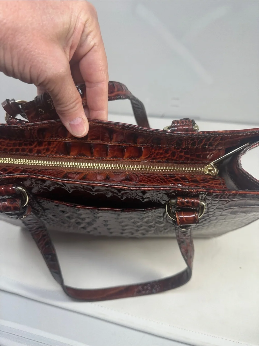 Brahmin Tote with Wallet - Picture 6 of 11
